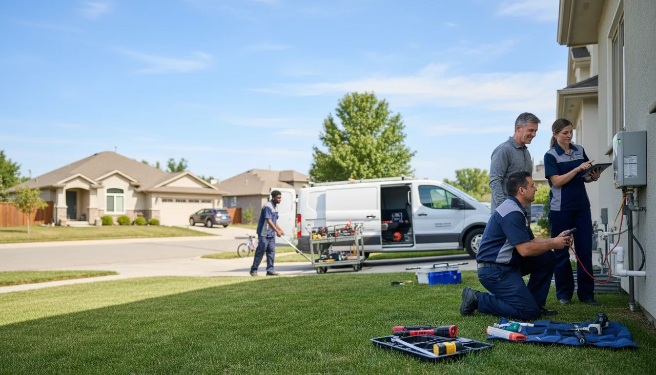 Tankless water heater service in Antwerp, OH